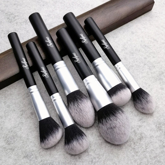 Makeup Brush Set Professional Brushes Full Black 18Pcs Face Eyes Cosmeitcs Powder Foundation Make Up Brushes Kit