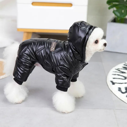 Winter Warm Pet Dog Jumpsuit Waterproof Dog Clothes for Small Dogs Chihuahua Jacket Yorkie Costumes Shih Tzu Coat Poodle Outfits