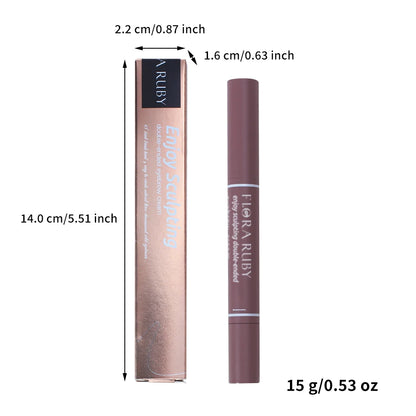 Eyebrow Eyes Cream Non Smudge Brown Setting Dye Brows Pen Waterproof Lasting Makeup Brow Balm Natural Quick-drying Eyebrow