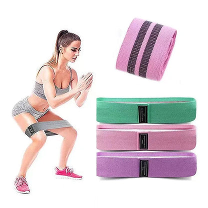 Fitness Band Resistance Tube Sport Resistance Bands Women Hip Strength Training Booty Exercise Workout  Bands Home Elastica Anti