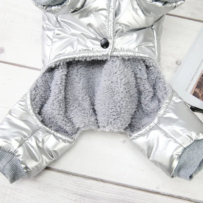 Winter Warm Pet Dog Jumpsuit Waterproof Dog Clothes for Small Dogs Chihuahua Jacket Yorkie Costumes Shih Tzu Coat Poodle Outfits